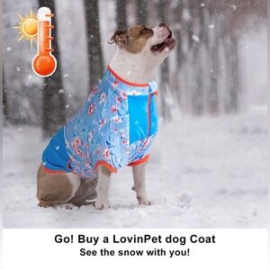 LovinPet Dogs Coat, Easy Wearing Coats ,Lightweight Flannel Dog XXL